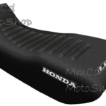 🏁 Seat cover for Honda AFRICA TWIN 750 XRV750, black ultragrip