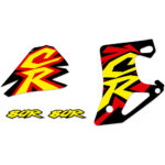 🏁 Graphics decals for Honda CR80R CR 80 1996, thick, glossy laminate PREMIUM