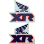 🏁 Graphics Tank decals for Honda XR80R XR100R 1991 thick, glossy laminate
