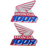 🏁 Graphics Tank decals for Honda XR80R XR 100 1990 thick, glossy laminate