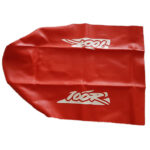 🏁 Seat cover for Honda XR100R 1994 orange synthetic leather screen printing