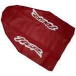 🏁 Seat cover for Honda XR100R 1995 red synthetic leather screen printing