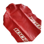 🏁 Seat cover for Honda XR100R 2000 red synthetic leather screen printing