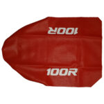 🏁 Seat cover for Honda XR100R 1992 orange synthetic leather screen printing