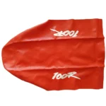 🏁 Seat cover for Honda XR100R 1993 orange synthetic leather screen printing