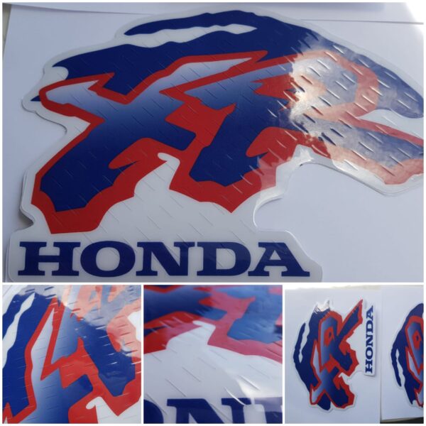 Seat cover tank decals graphics for honda xr80r xr100R 1993