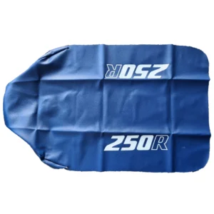 Seat cover for Honda XR250R 1986 blue