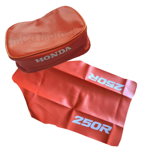 Seat cvover tools bag for Honda XR250R 1992 orange