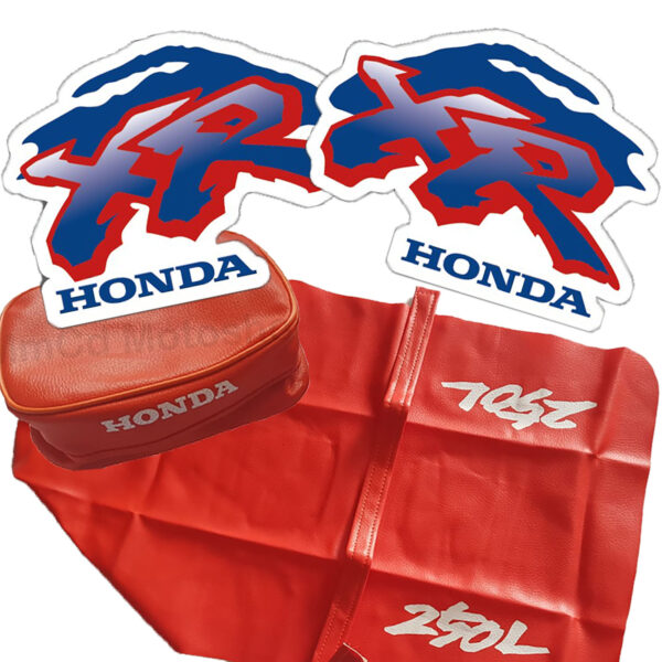 Seat cover tank decals graphics tools bags for honda Xr250L 93