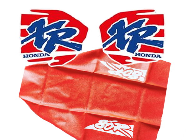 Seat cover, Tank Decals Graphics for Honda XR80R 1994