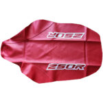 🏁 Seat cover for Honda XR250R XR 250 2000 Red synthetic leather