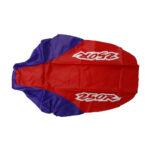 🏁 Seat cover for Honda XR250R XR 250 1996 Red and purple synthetic leather