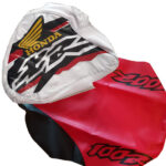 Honda XR100R Seat and Tank Cover (1998) – Red and Black