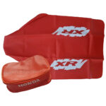 🏁 Seat cover & Tool Bag for Honda XR250R 1990 Orange synthetic leather