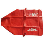 🏁 Seat cover for Honda XR250L XR 250 1993 Orange synthetic leather