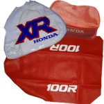 🏁 Seat cover, Tank Cover & Tool Bag for Honda XR100R XR 100 1992 Orange