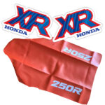 XR250R Seat Cover and Tank Decals Graphics 1992