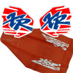 Honda XR250R Seat Cover and Tank Decals Graphics (1994)