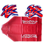 Honda XR250R Seat Cover and Tank Decals Graphics (1995)