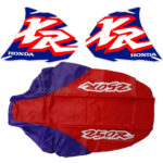 🏁 Seat cover and Tank Decals Graphics for Honda XR250R XR 250R 1996