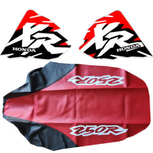 Seat cover graphics tank decals for honda xr250r 1997