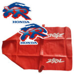 Honda XR250L Seat Cover and Tank Graphics (1993)