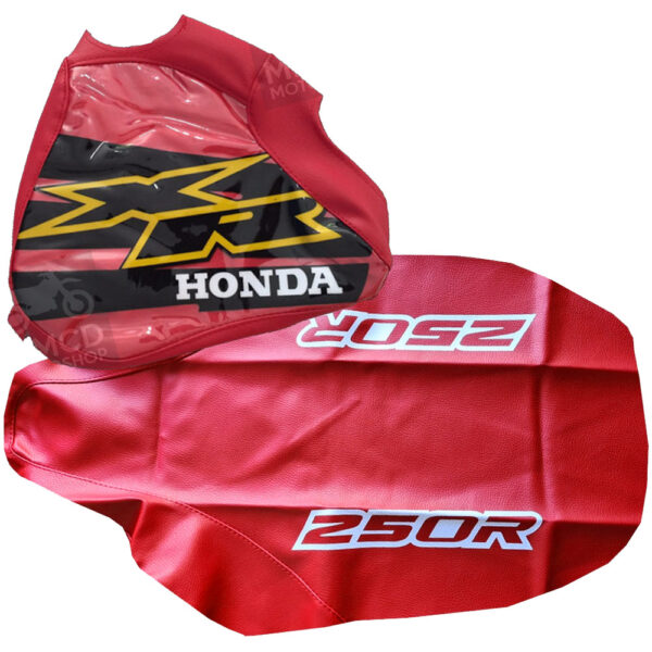 seat cover tank cover for honda xr250r 2000 red