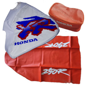 Seat cover Tank cover and rear tools bag Honda Xr 250 1993