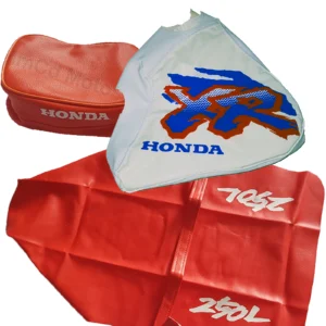Seat cover Tank cover and Rear tools bag honda Xr250l 93