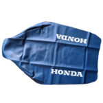 Honda XR600R Seat Cover (1988) – Blue Synthetic Leather