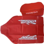 Honda XR600R Seat Cover & Tool Bag (1994) – Orange Synthetic Leather