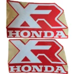 🏁 Tank decals Graphics for Honda XR600R XR 600 XR600 1986 3M Red Thick Glossy Laminate