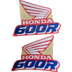 🏁 Kit Graphics Tank decals for Honda XR600 1990 Red 3M thick high quality