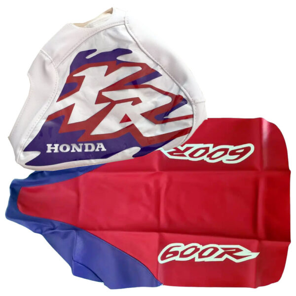 Seat cover and fuel tank cover Honda XR 600 1996 purple