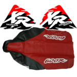 🏁 Seat cover & Tank Decals Graphics for Honda XR600R XR 600 1997