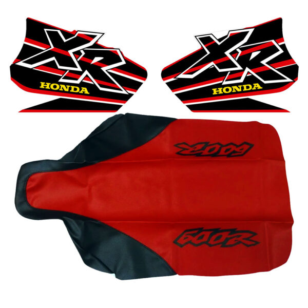 Seat cover-graphics decals for honda xr600 99