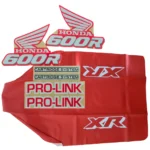 🏁 Seat cover & Tank Decals Graphics for Honda XR600R XR 600 1989