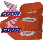 🏁 Seat cover, Tank Decals Graphics & Tool Bag for Honda XR600R XR 600 1990