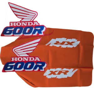 Seat cover graphics tank decals for Honda XR600R 1990