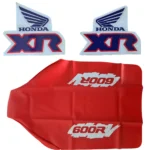 🏁 Seat cover & Tank Decals Graphics for Honda XR600R XR 600 1991