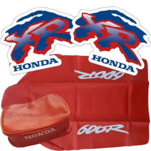 Kit seat cover, graphics, tools bag Honda XR600 1993