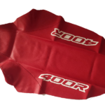 🏁 Seat cover for Honda XR400R XR 400 2000 Red synthetic leather
