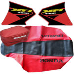 🏁 Seat cover Graphics and Tool Bag for Honda XR400R XR 400R XR400 2003 2004