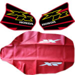 🏁 Seat cover and Tank Decals Graphics for Honda XR400R XR 400R XR400 2001