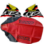 🏁 Seat cover and Tank Decals Graphics for Honda XR400R XR 400R XR400 1998