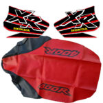 🏁 Seat cover and Tank Decals Graphics for Honda XR400R XR 400R XR400 1999