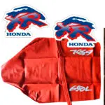 🏁 Seat cover and Tank decals graphics for Honda XR650L XR 650 1993