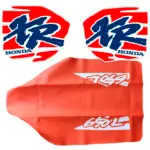 🏁 Seat cover and Tank decals graphics for Honda XR650L XR 650 1994