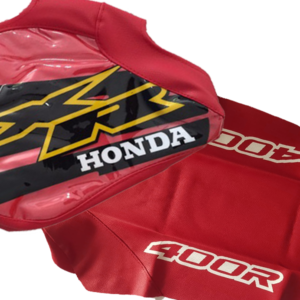 kit seat cover and tnk cover for honda xr400 2000 red