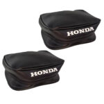2-Pack Honda XR Rear Fender Tool Bags for Honda XR80–XR650 (Black, Orange, Red, Blue)